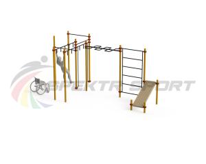 Купить Спортивный комплекс для инвалидов-колясочников WRK-D17_76mm в Весьегонске 
