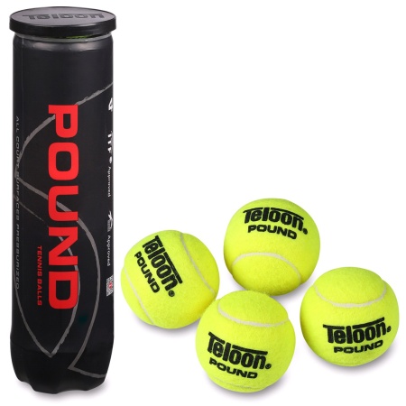 Купить Мяч для большого тенниса Teloon 828Т Р4  (4 шт) в Весьегонске 
